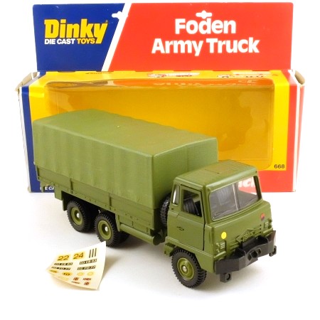 Dinky 668 Foden Army Truck