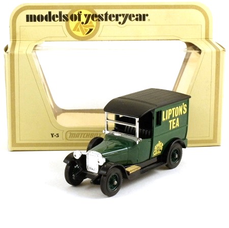 Matchbox Models of Yesteryear Y5-4 1927 Talbot Van 'Liptons Tea'