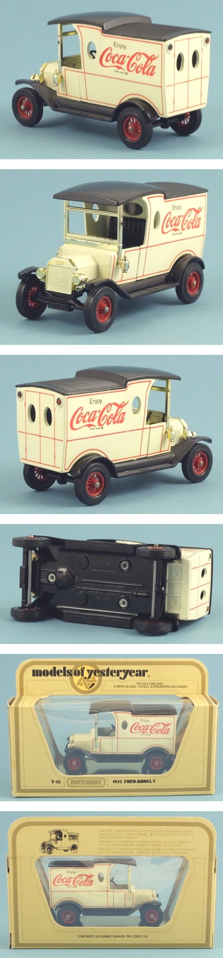 Y12-3 1912 Ford Model T Van 'Coca Cola'