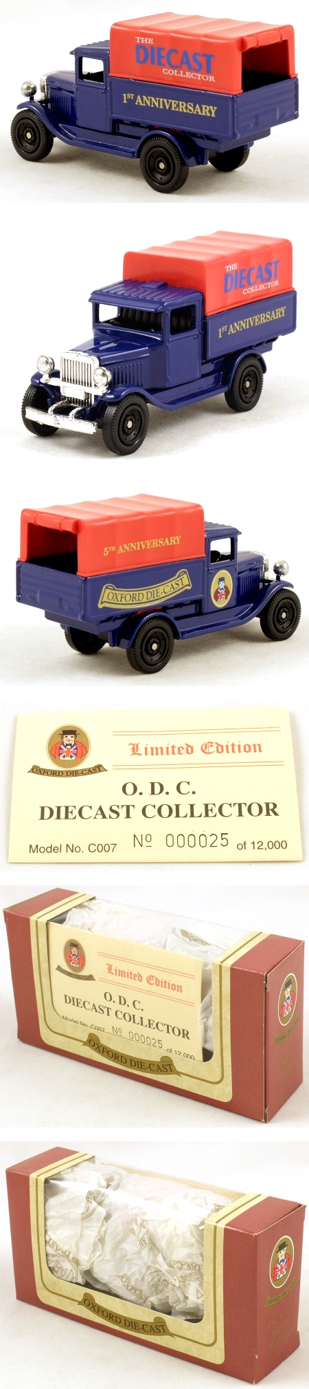 C007 Chevrolet Truck 'ODC Diecast Collector'