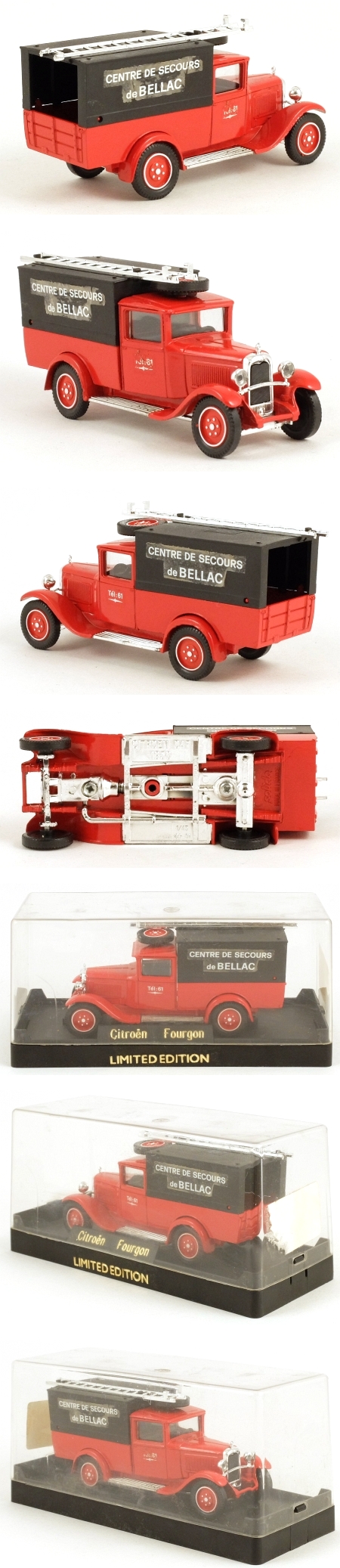 4400 Citroen C4F 1930 Fire Service Van