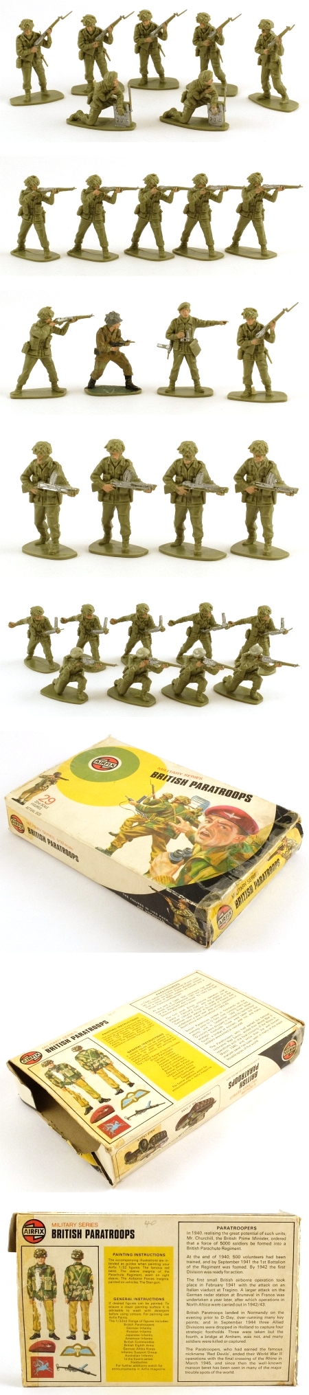 51450-9 British Paratroops x 29