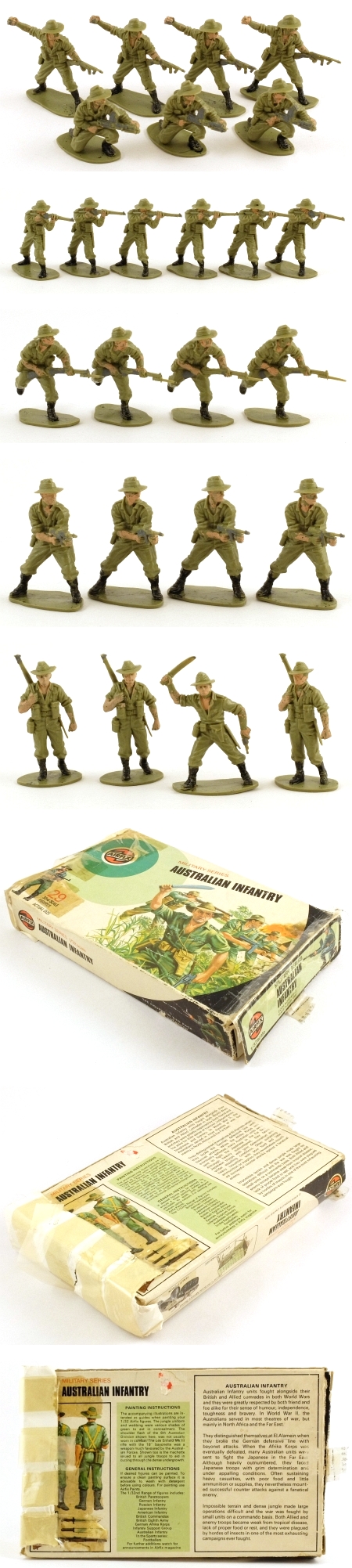 51458-3 Australian Infantry x 25