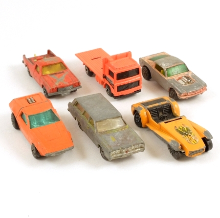 Matchbox Superfast Scrapyard x 6