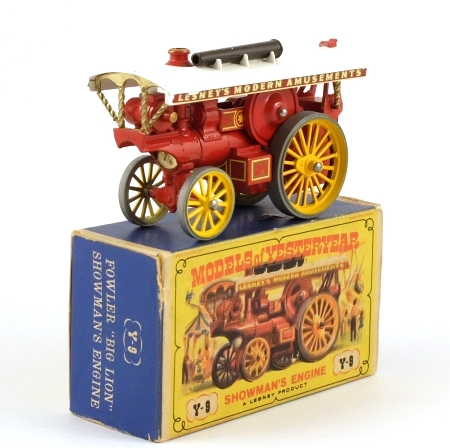 Matchbox Models of Yesteryear Y9-1 1924 Fowler Showman's Engine