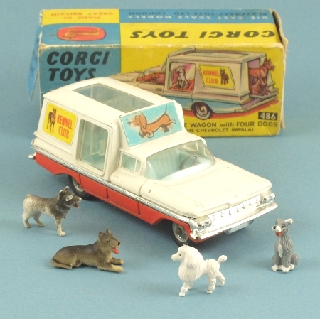 Corgi 486 Chevrolet Impala Kennel Service Wagon