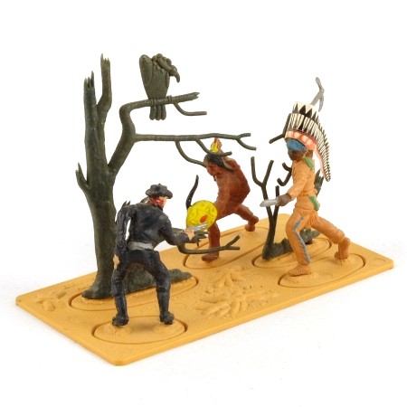 Mini-Sets 1062 Two Indians and Cowboy