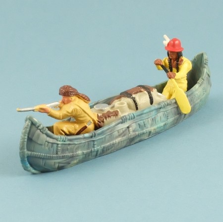 Britains 4502 Trapper Canoe Set