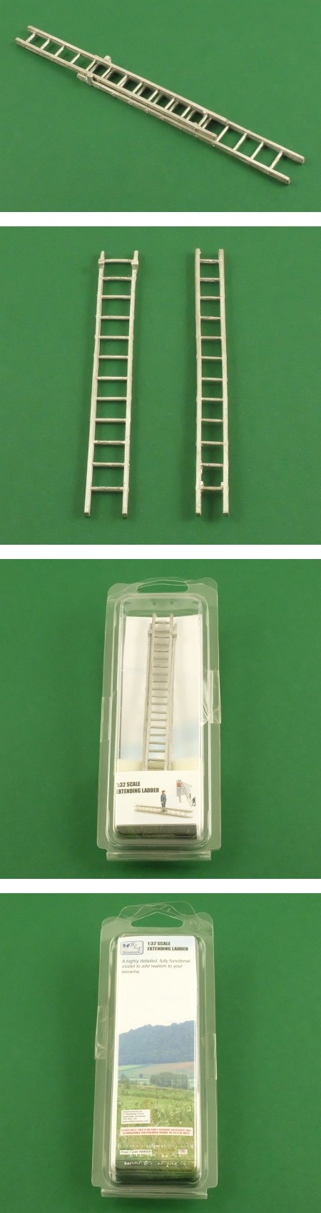 HLT Miniatures WM058 Extending Ladder