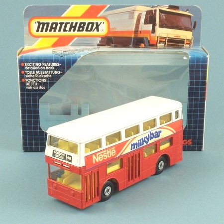 Matchbox King Size K15-2 Londoner Bus 'Nestle Milky Bar'