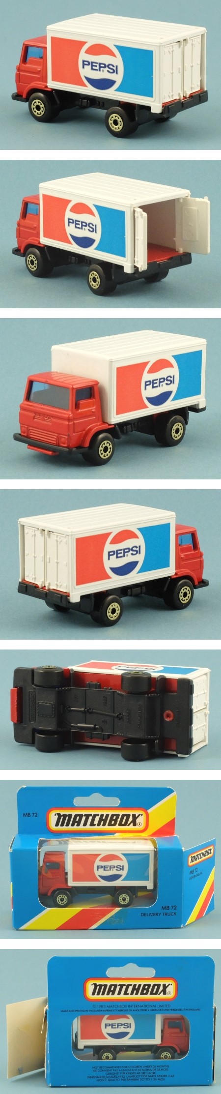 MB72 Dodge Commando Delivery Van 'Pepsi'