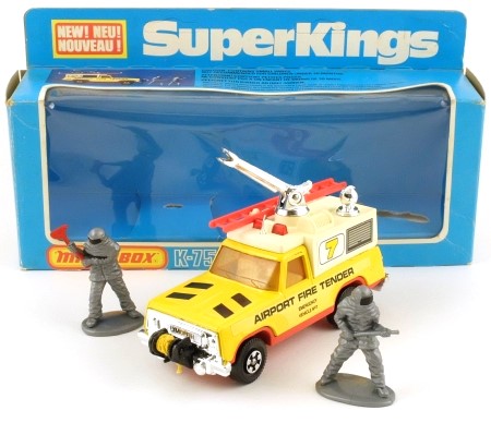 Matchbox King Size K75 Airport Fire Tender