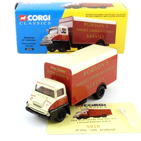 30404 Thames Trader Box Van 'Robsons'