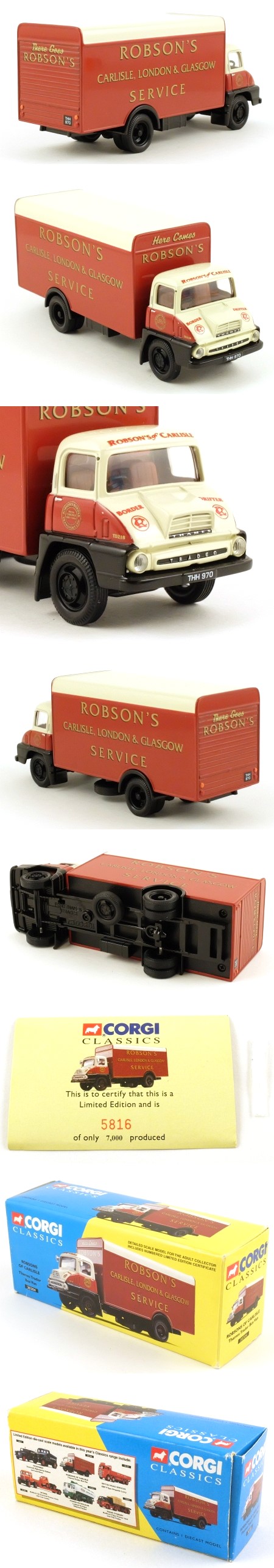 30404 Thames Trader Box Van 'Robsons'