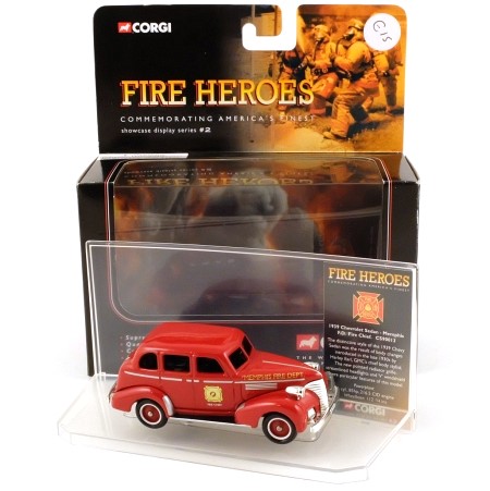 Corgi Classics CS90013 Chevrolet Fire Chief Car 'Memphis FD'