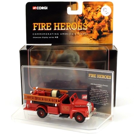 Corgi Classics CS90011 Mack B Open Pumper 'Boston FD'