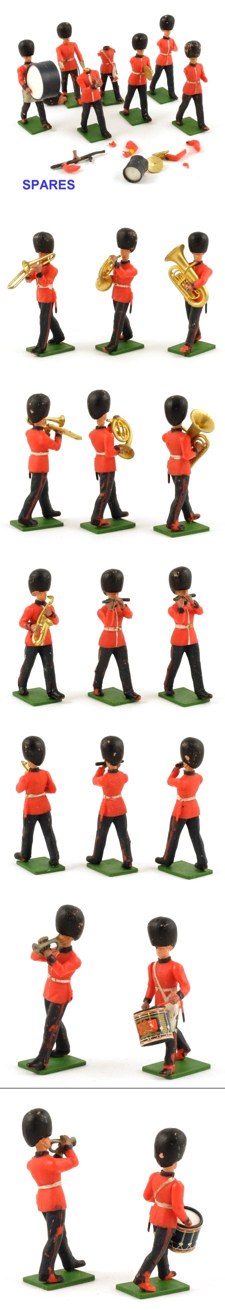 Scots Guards Bandsmen x 8 plus spares