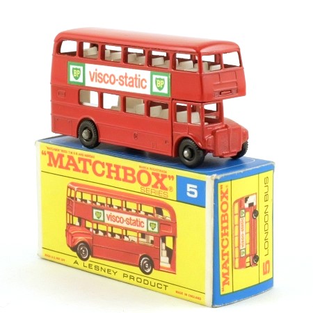 Matchbox routemaster bus 5 top