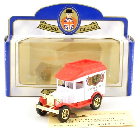 Oxford Diecast ROY001 Ford Model A 'Queen Elizabeth II 2003'