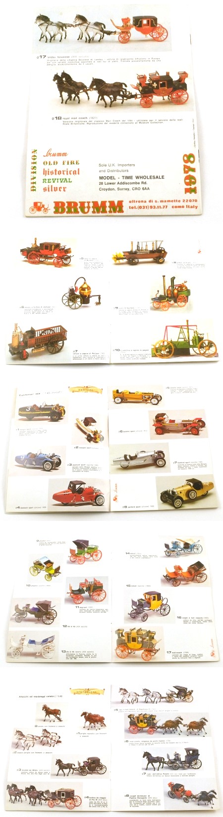 Brumm 1978 Catalogue