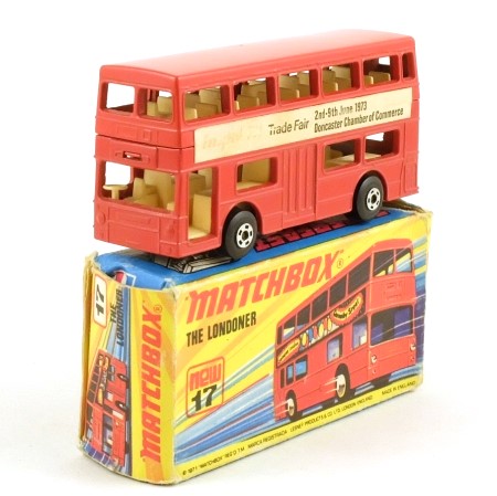 Matchbox MB17 Londoner Bus 'Impel 73'