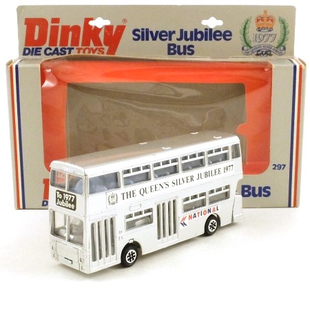 Dinky 297 Atlantean Silver Jubilee Bus