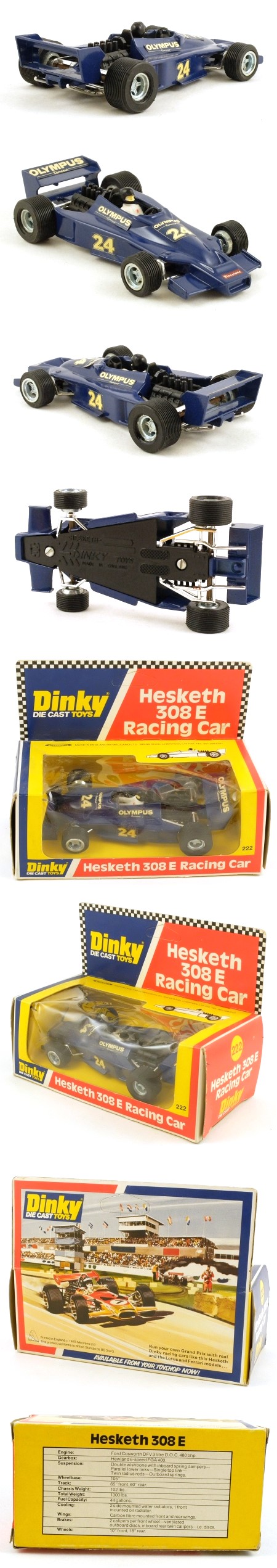 222 Hesketh 308E Racing Car