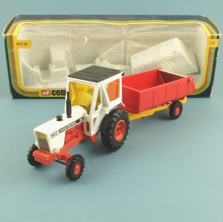 Corgi GS34 David Brown Tractor and Tipping Trailer