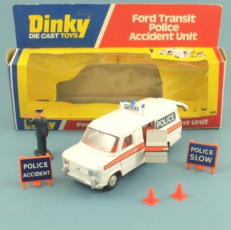 Dinky 269 Ford Transit Police Van