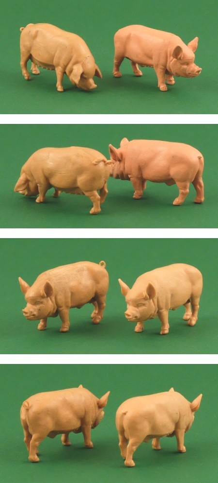 Pigs x 4