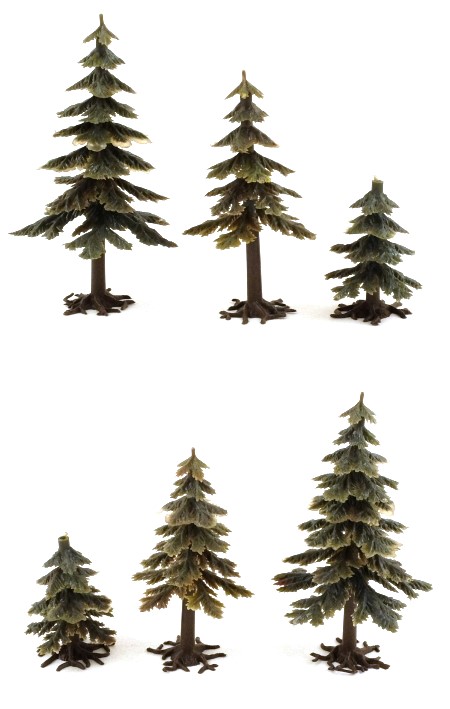 5050 Fir Trees x 3