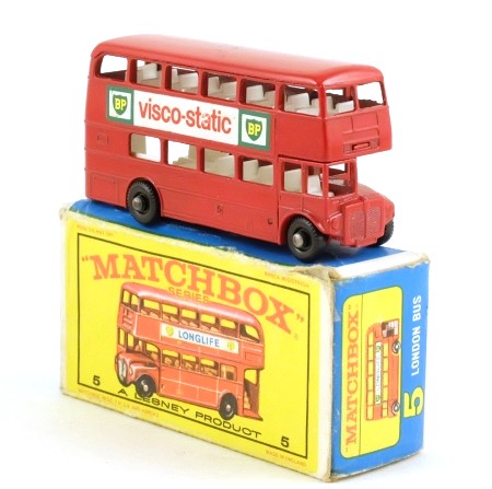 Matchbox 5d London Routemaster Bus