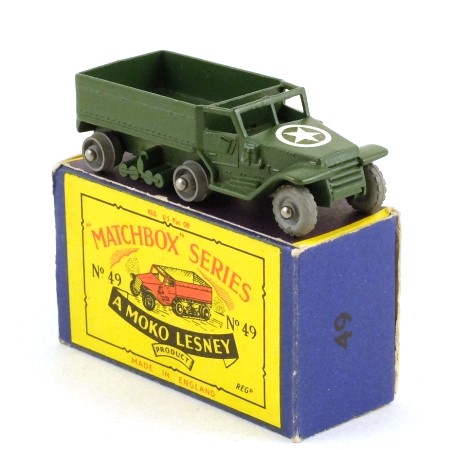 Matchbox 49a Half-Track M3 Personnel Carrier