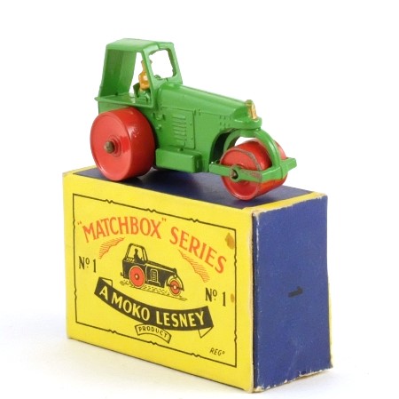 Matchbox 1b Aveling Barford Diesel Road Roller