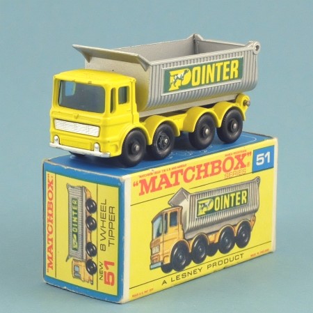 Matchbox 51c AEC 8-Wheel Tipper