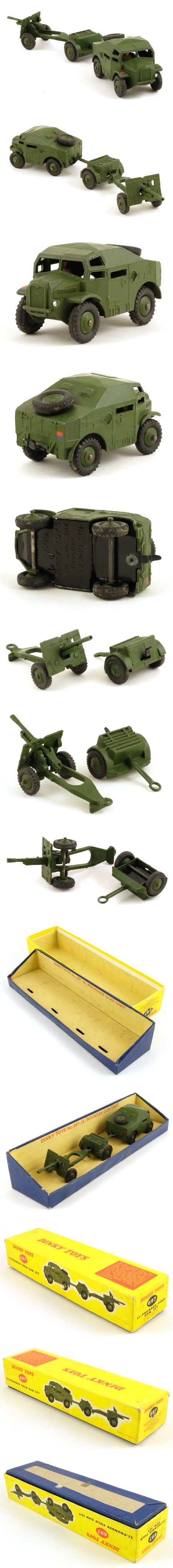 697 25 Pounder Field Gun Set