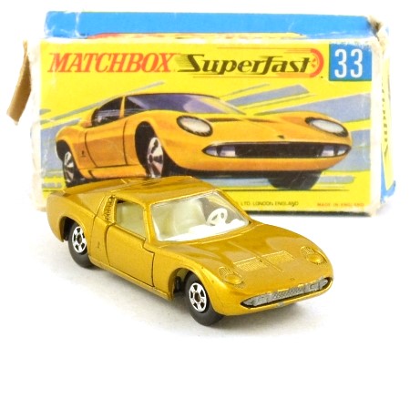 Matchbox MB33 Lamborghini Miura P400