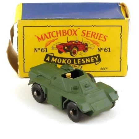 Matchbox 61a Ferret Scout Car MK I