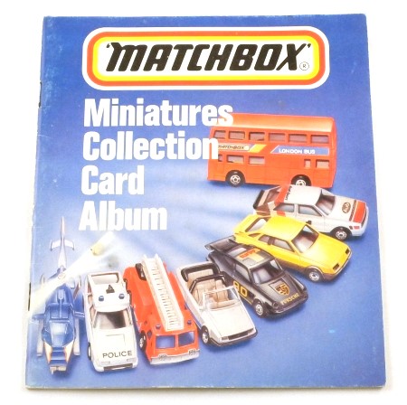 1986CCA 1986 Matchbox Miniatures Collection Card Album