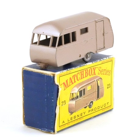 Matchbox 23c Bluebird Dauphine Caravan