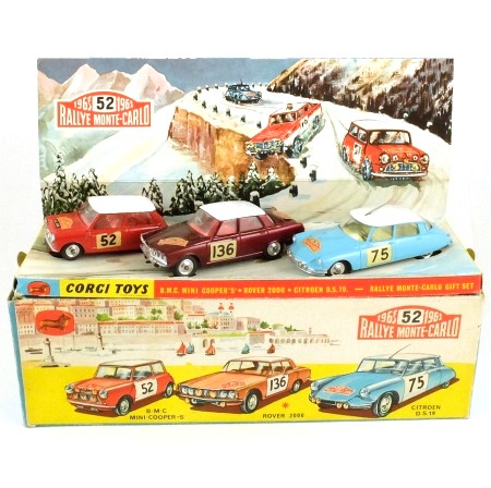 Corgi GS38 1965 Rallye Monte Carlo Gift Set