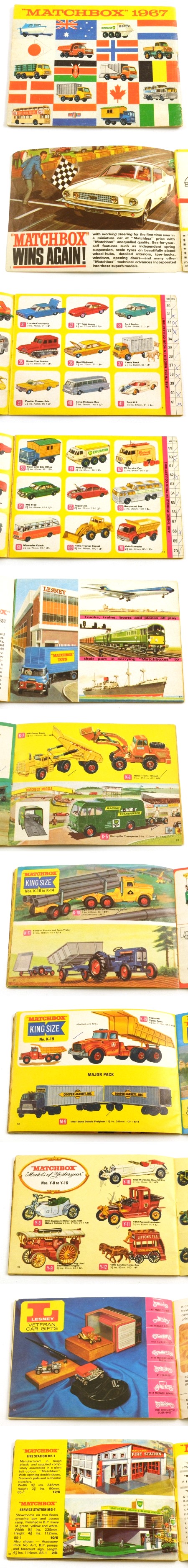 Matchbox 1967 Collectors Catalogue