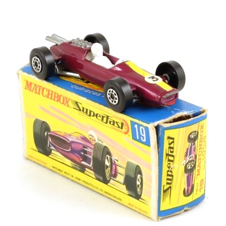 Matchbox MB19 Lotus Racing Car