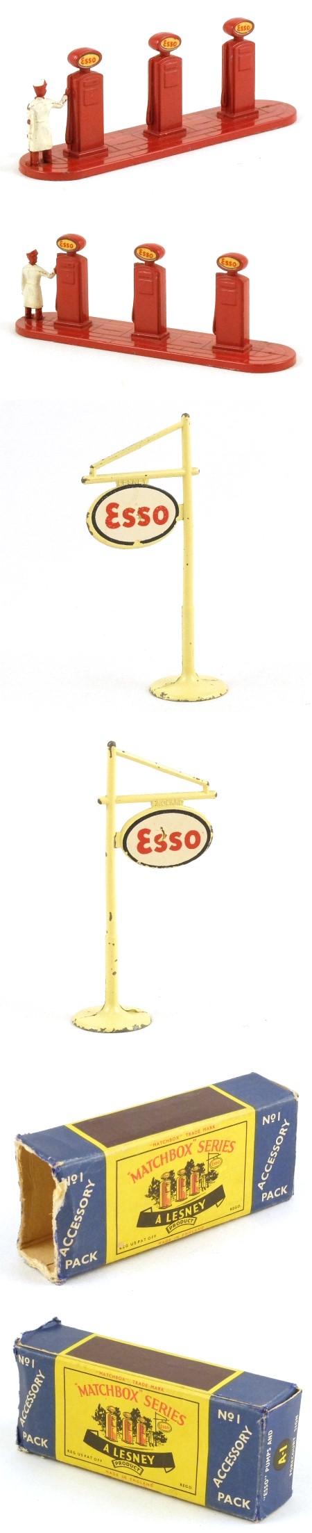 A1a ESSO Petrol Pump Set