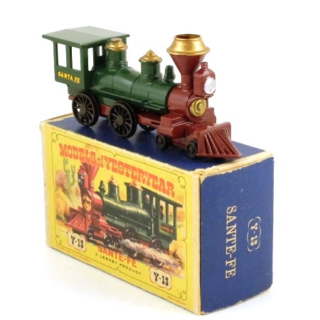 Matchbox Models of Yesteryear Y13-1 1862 Santa Fe Locomotive