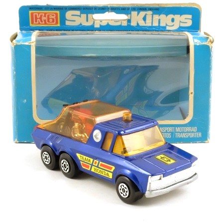 Matchbox King Size K6-4 Motorcycle Transporter