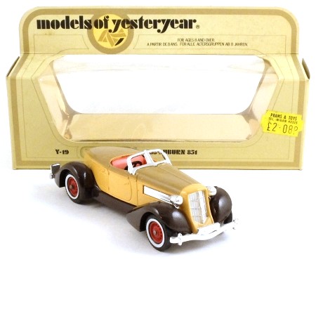 Matchbox Models of Yesteryear Y19-1 1935 Auburn Speedster