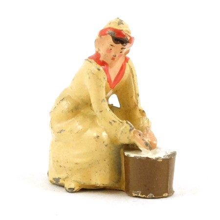 Britains 537 Milkmaid Milking with Pail