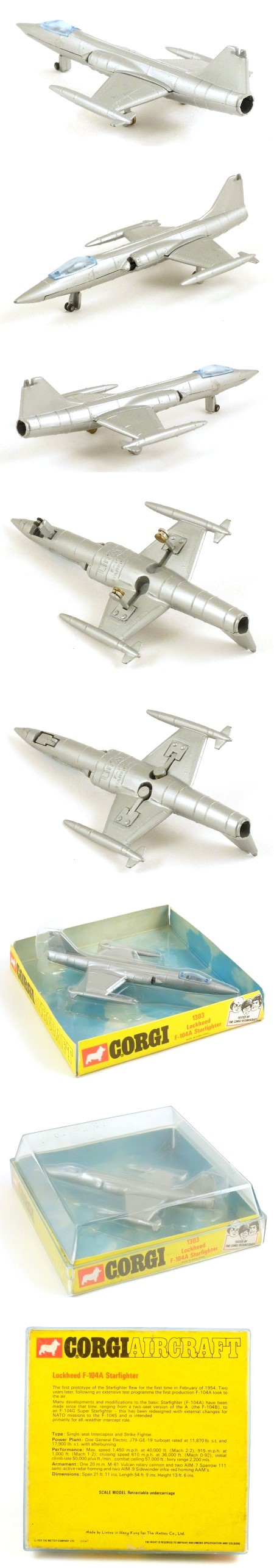 1303 Lockheed F-104A Starfighter
