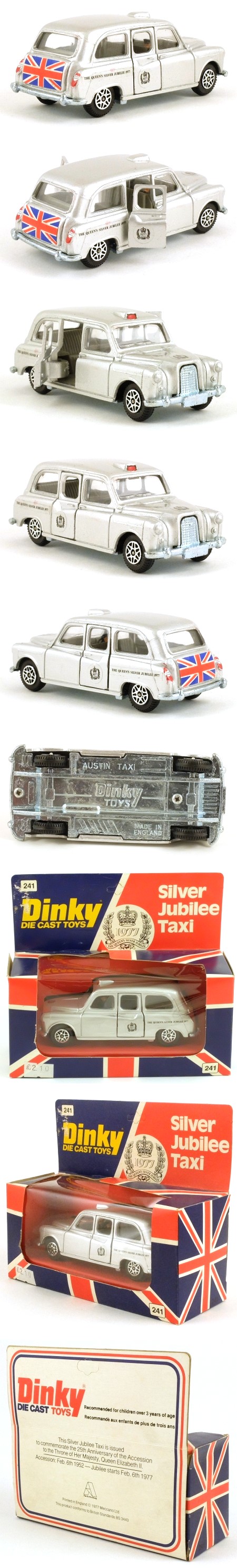 241 Austin FX4 Taxi 'Silver Jubilee'